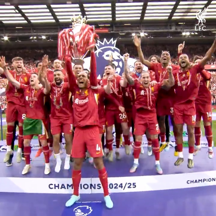 Champions 24-25: The Inside Story 🎬🏆 A brand-new LFC Original film available to All Red Video members tomorrow from 09:00 BST 🔴