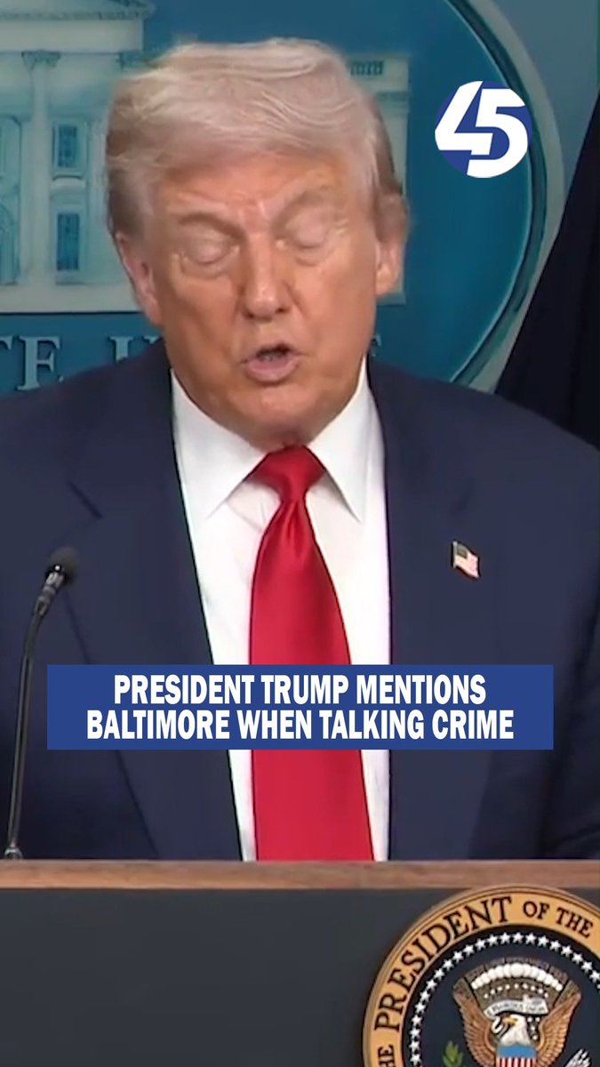 When discussing the crime problem in several American cities, President Donald Trump mentioned Baltimore as a city that's "so far gone." LATEST: