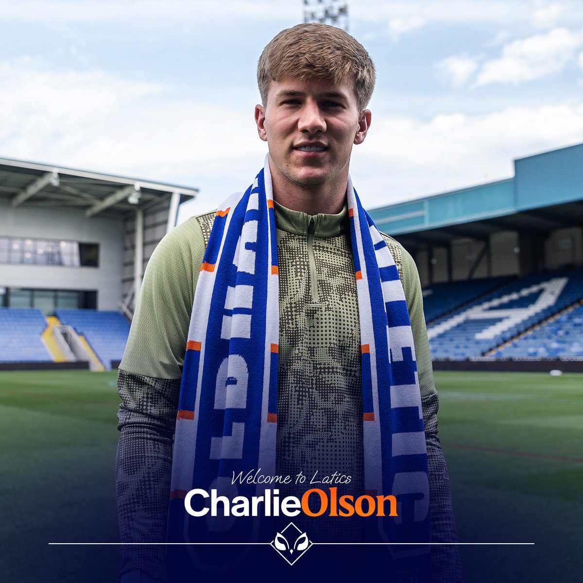 ๐ Charlie checks in. #oafc