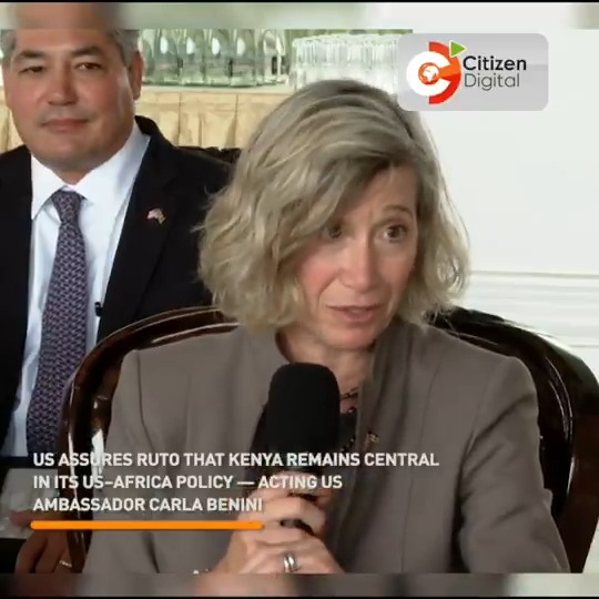 US assures Ruto that Kenya remains central in its US-Africa policy – Acting US Ambassador Carla Benini