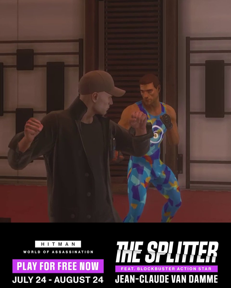 Hand to hand against a martial artist legend? Not a problem for Agent 47. #HITMAN #Agent47
