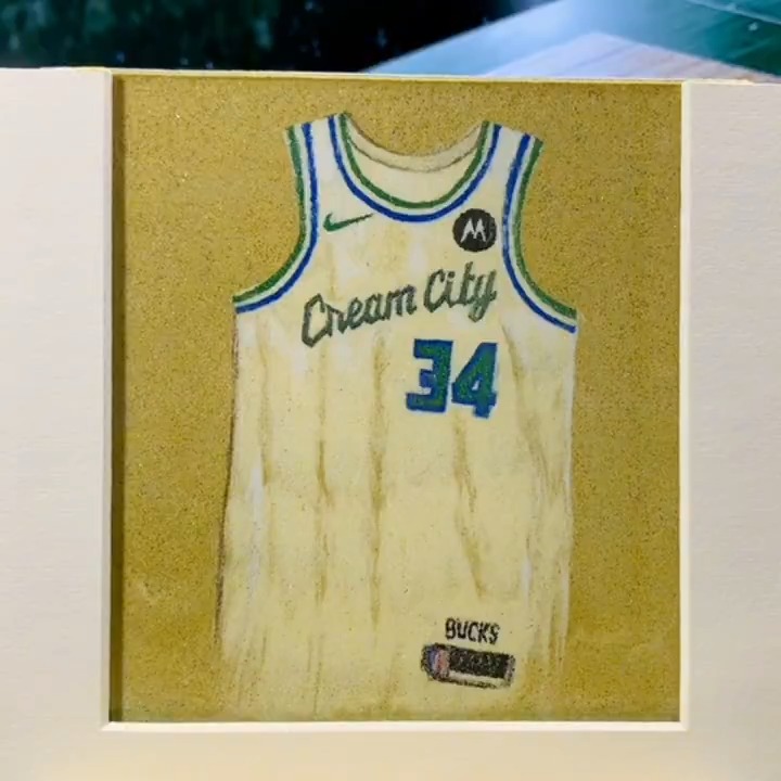 Cream City quicksand. 🤯 🎨: FallingInSand⏳
