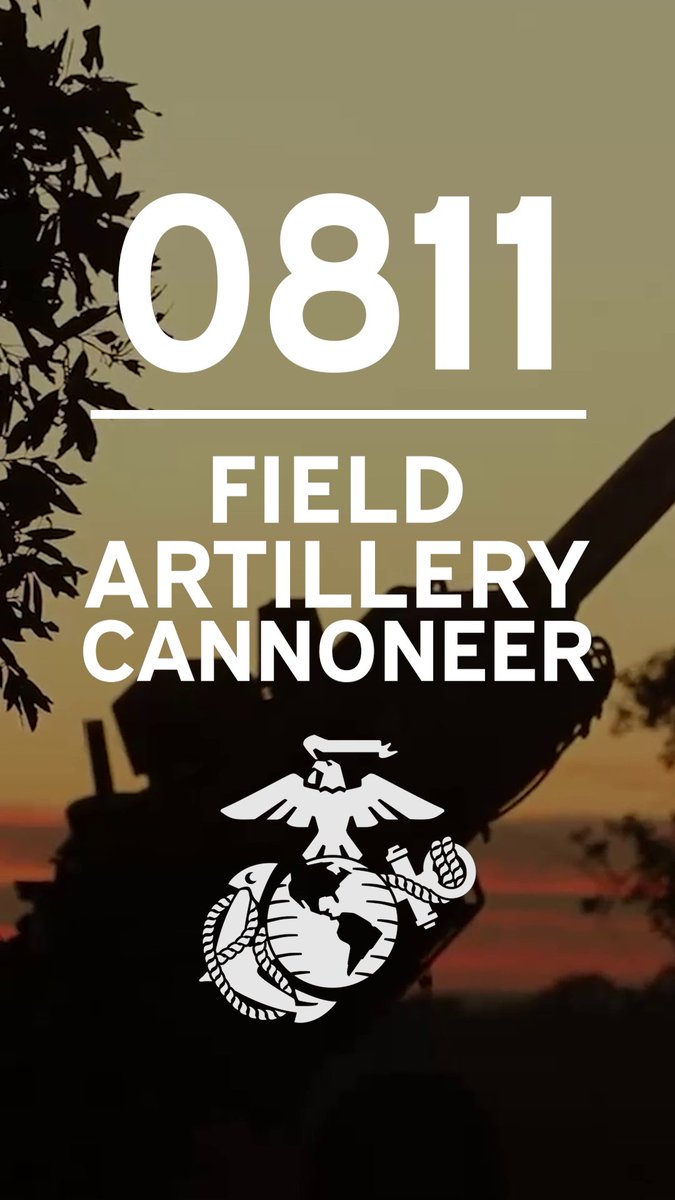 CANNONEER DAY From the first round downrange to the last fire mission of the day, 0811 Cannoneers deliver precise, overwhelming firepower whenever and wherever it’s needed. Happy 0811 Day to the Marines who keep the rounds coming and the fight moving forward.