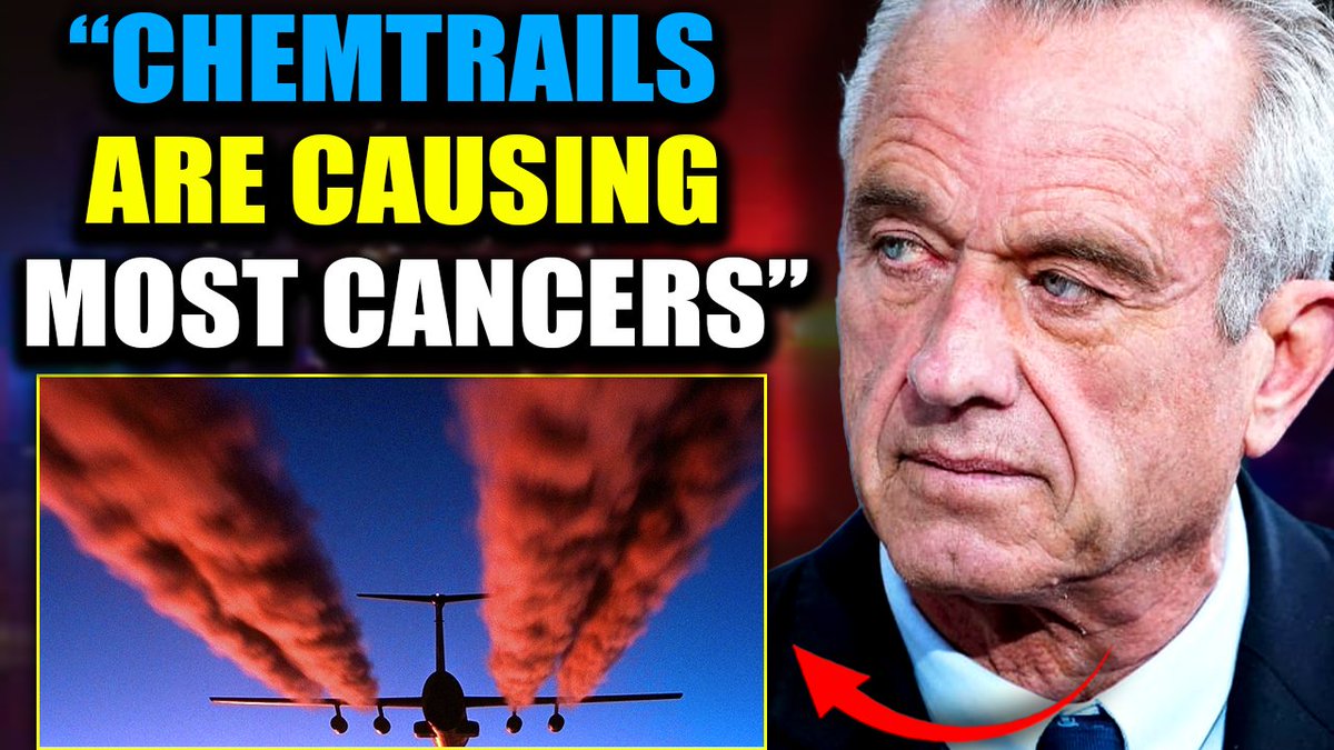 RFK Releases Evidence Most 'Cancer' Is a Fake Disease Caused by Chemtrails They told us cancer was a random twist of fate - bad luck written in our DNA. But RFK's Chemtrails Task Force says otherwise. Their latest leak claims most "cancer" today isn’t cancer at all... it’s a slow-burn condition caused by engineered particles drifting through our skies. A new, post-1990's illness - different, more aggressive, and deliberately misdiagnosed. Why? Because the so-called cancer industry doesn’t need to cure it... they just need to keep the cash flowing. And now, the task force has found something worse - a mystery substance detected in U.S. air for the very first time. If it's what they think it is... we're all in trouble.