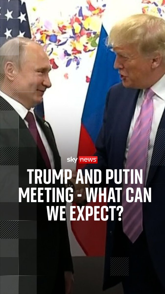 'The fact that Ukraine is not there is very bad news' Military analyst Michael Clarke explains what we can expect from the meeting between two "contrasting personalities". 🔗