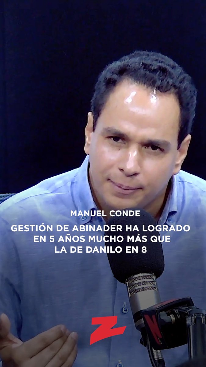 📺 [#ElGobiernoDeLaMañana] Manuel Conde: Gestión de Abinader ha logrado en 5 años mucho más que la de Danilo en 8 Escucha sus comentarios en: Todos los detalles en nuestro canal. Link en la Bio 👆🏻 #Z101 #ZDigital #ZTV #Opinión