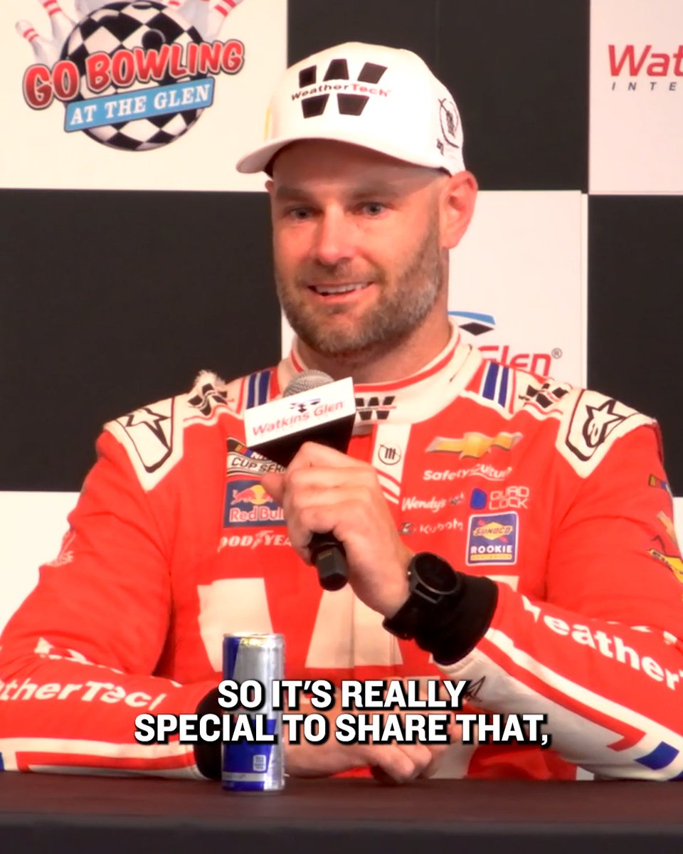 Sharing a win in a time of loss. ❤️ Shane van Gisbergen on what made Sunday special for his family.