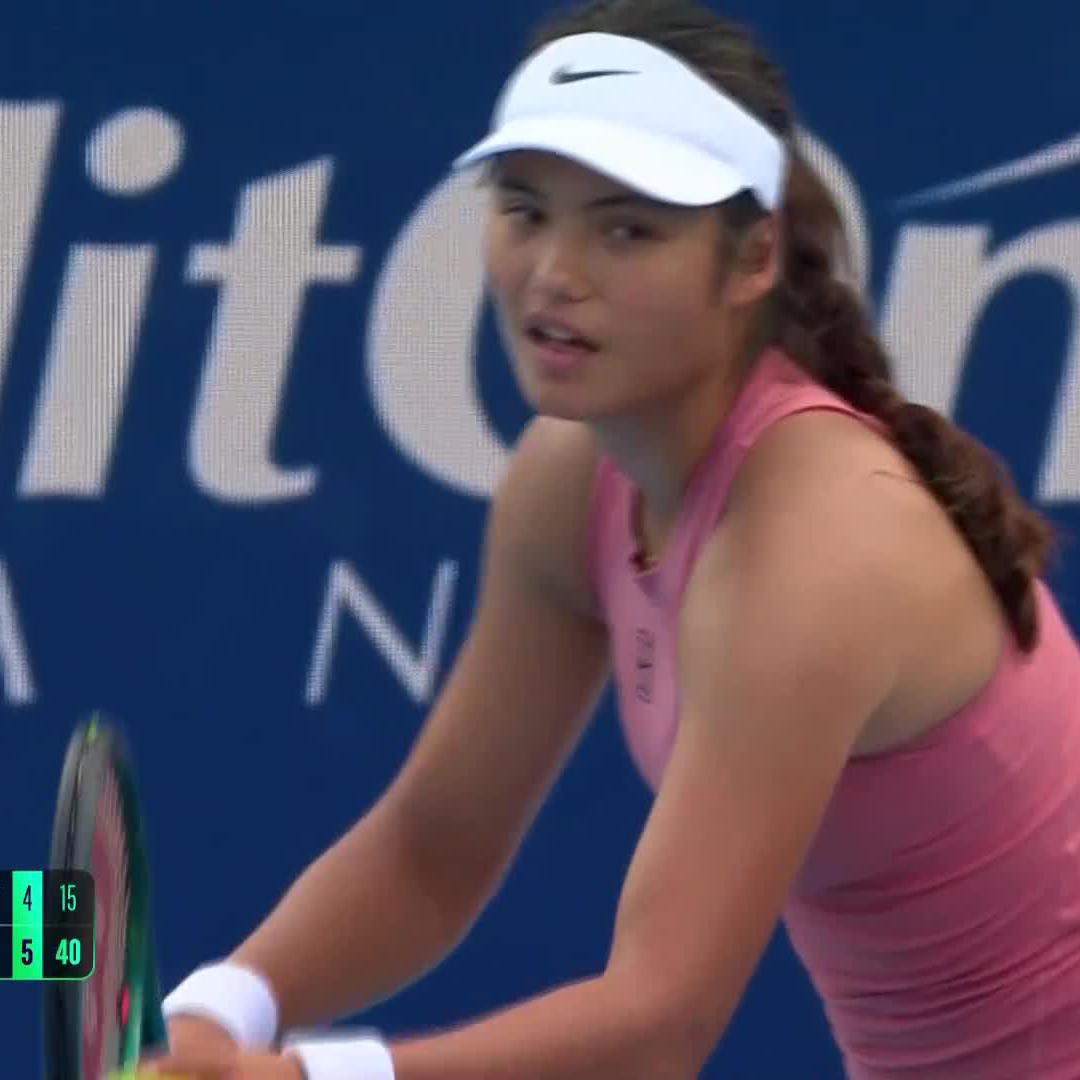 We're heading to a decider 🍿 Emma Raducanu seals the second set 6-4 against Sabalenka. #CincyTennis