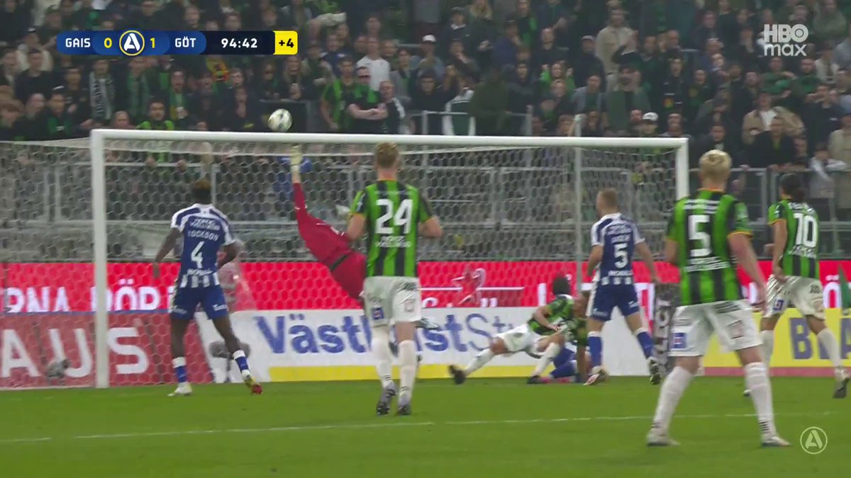 Elis Bishesari med jätteräddning i absoluta slutskedet! Blåvitt vinner derbyt med 1-0 📲 Se Allsvenskan på HBO Max