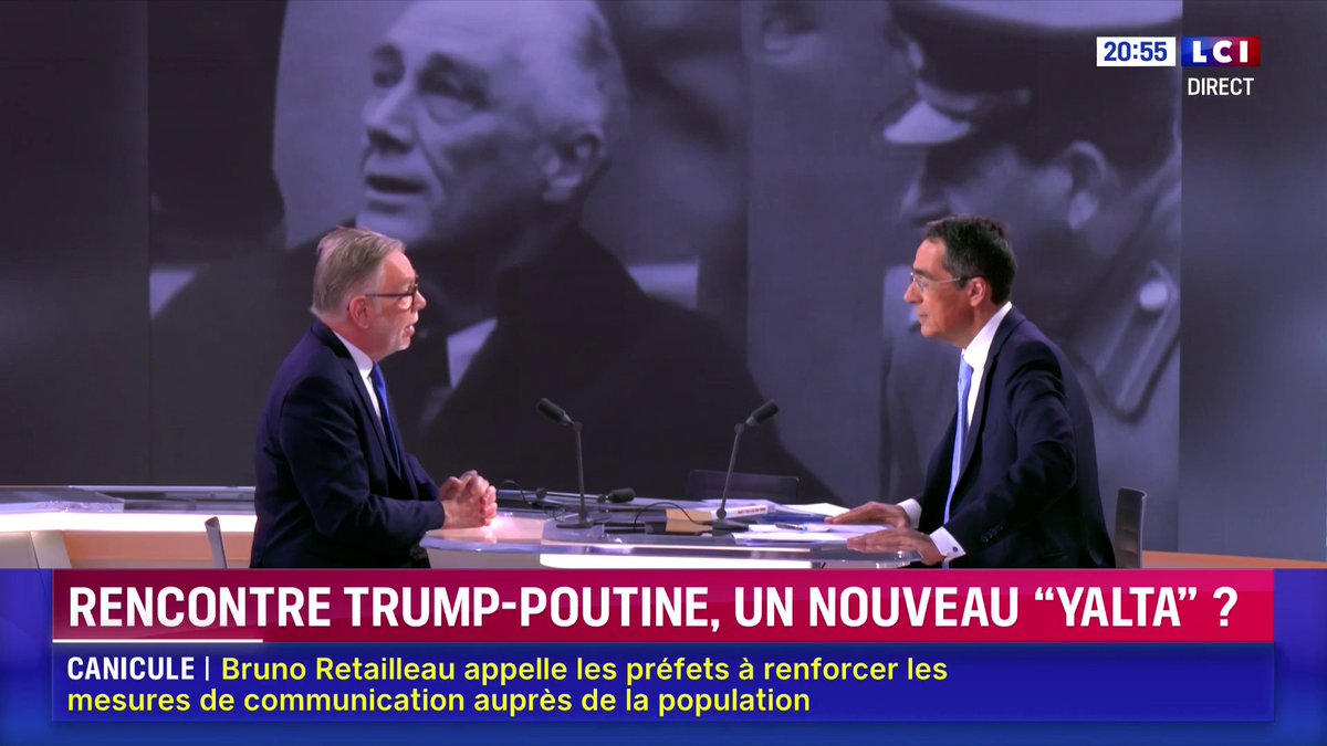 🗣️ "Donald Trump est sincèrement un homme de paix" assure jean-dominique merchet ▶️ Darius Rochebin