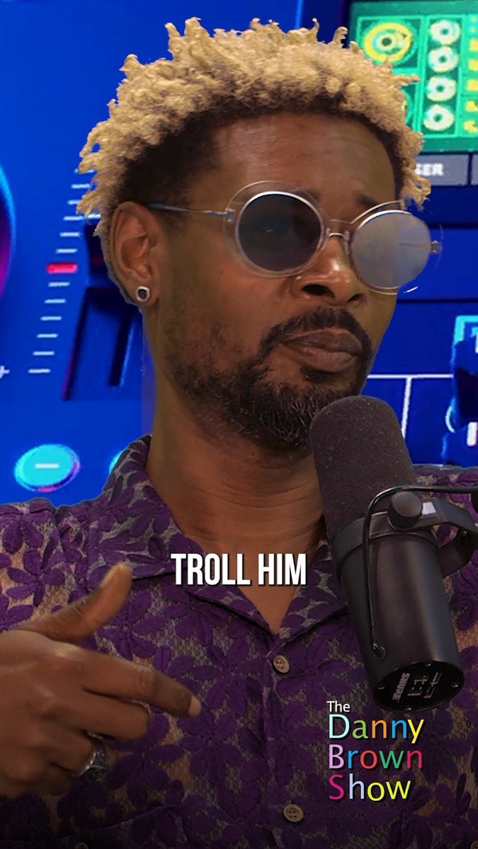 Trolling advice from the one and only Danny Brown. #TheDannyBrownShow 168 with @underoathband