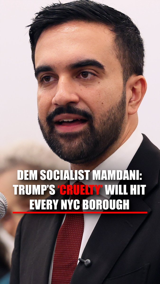 Dem Socialist Zohran Mamdani paints Trump as a threat to every NYC borough, claiming New Yorkers will "feel the pain" of the administration's legislation.