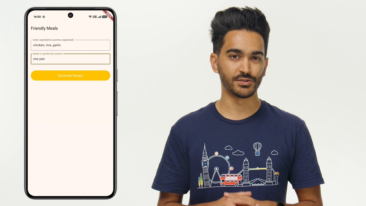 Build a Flutter app with gen AI capabilities using Firebase AI Logic 🪄🩵 This video shows you how to get started making calls to the Gemini API directly from your app using the Firebase AI Logic client SDKs for Flutter Chapters: 0:39 - What is Firebase AI Logic? 1:17 - Set up in the Firebase Console 1:59 - Add the dependency to your Flutter app 2:39 - Initialize the service and create a model instance 3:31 - Send a prompt to the model