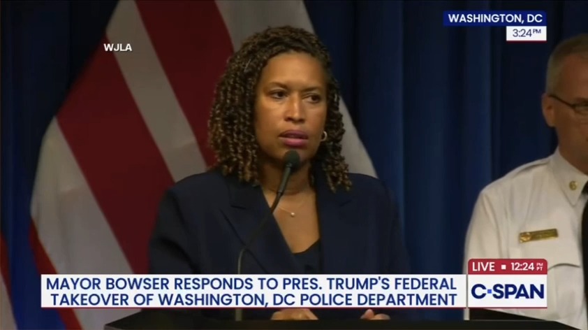 Mayor Muriel Bowser: I think I speak for all Americans. We don't believe it's legal to use the American military against American citizens on American soil.