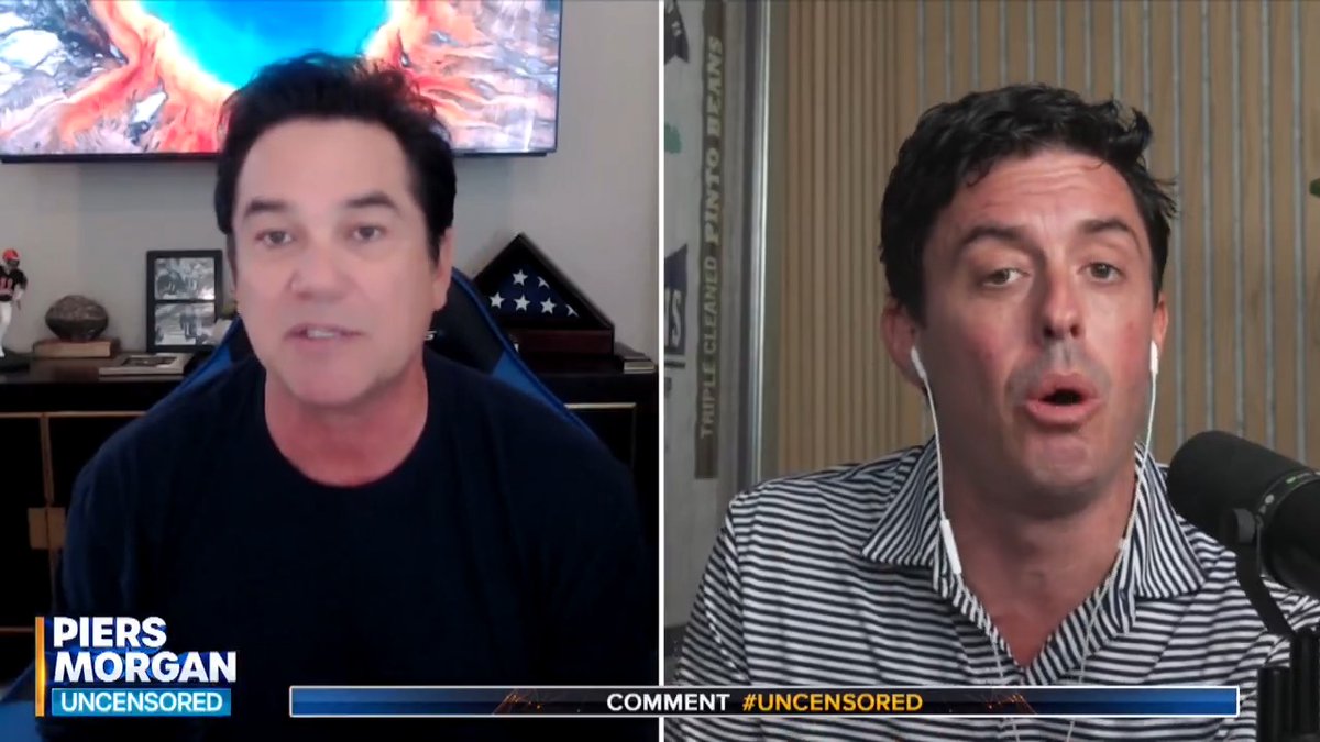 "If you show up to someone's house as an ICE agent, do you know what rights they have?" Tim Miller questions 'untrained actor' Dean Cain over his new venture. Watch more 👇 📺 Piers Morgan | Dean Cain | Tim Miller
