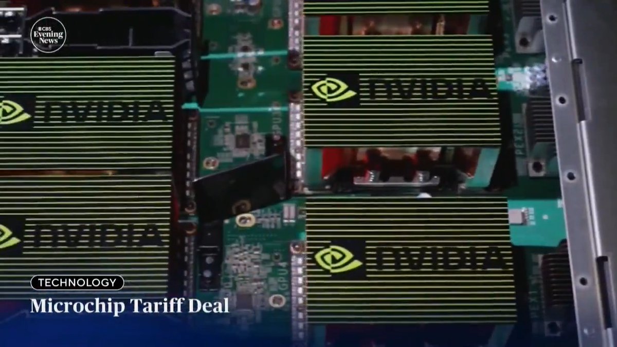 U.S. chipmakers Nvidia and AMD will pay the U.S. government 15% of revenue generated by sales of their AI chips in China. CBS News’ Jo Ling Kent has more on the deal some are calling unusual.