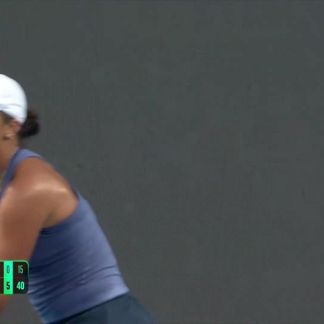 Zoned In 🎯 Madison Keys powers past Ito 6-4, 6-0 for a spot in the Round of 16. #CincyTennis