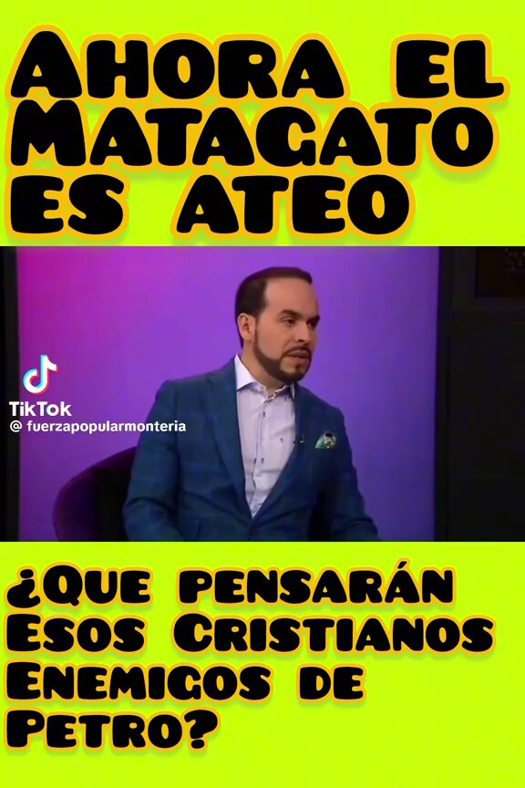 El candidato de la derecha llena de aleluyos es ateo jajajajajajajajajajajaja ✨ disfruto ✨
