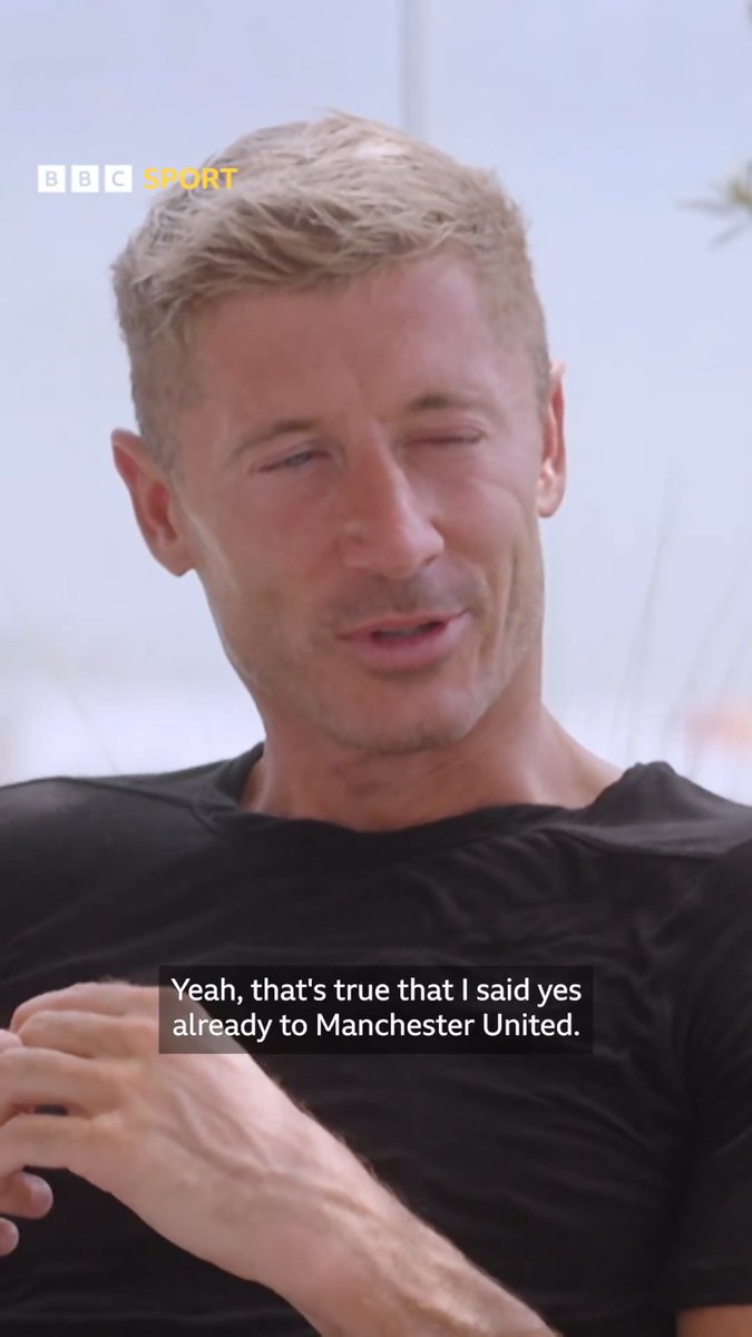 When Robert Lewandowski said “yes” to Man Utd in 2012 🤝🔴