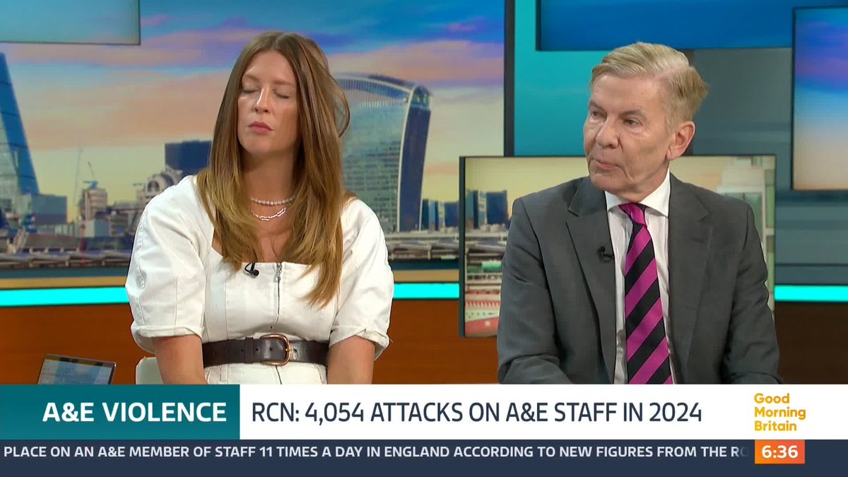 Nurses threatened with guns, acid, punched and spat at as attacks on A&E staff almost double in five years. 'It's more like war zones than A&Es.' Kate, Richard, Ava-Santina and Andrew Pierce discuss the findings.