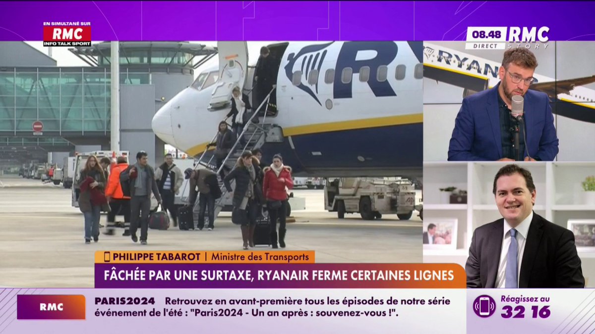 🚅 Concurrence de la SNCF: Avec Trenitalia, on observe une "baisse des prix sur le Paris-Lyon de plus de 10%. On s'aperçoit que partout où la concurrence est mise en place, elle a permis de baisser les prix", confirme Philippe Tabarot, ministre des transports #ApollineMatin