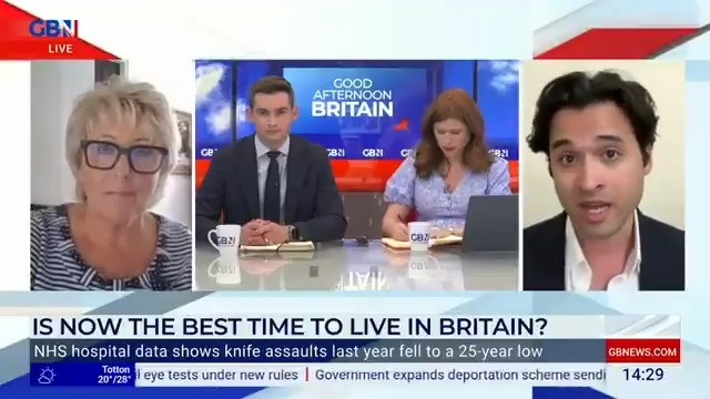 Britain is the safest it’s been in decades. The data backs it up. But sadly, pretend patriots like Farage and Jenrick only ever talk our country down.