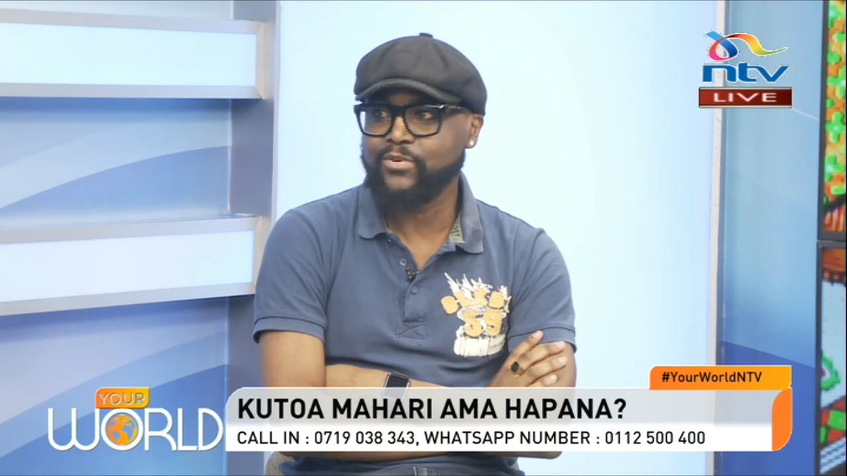 Harrison Mumia: Dowry has been commercialised… And this I where it becomes unattainable; as a culture, tradition. It’s too much pressure on the man. #YourWorldNTV ThisIsMwikali