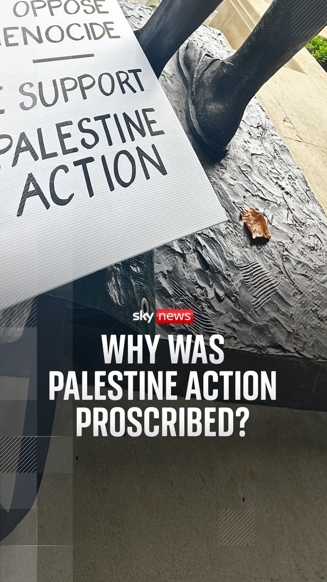 Why was Palestine Action proscribed and labelled a terrorist organisation? Sky's Political Correspondent Liz Bates explains. Gaza latest:
