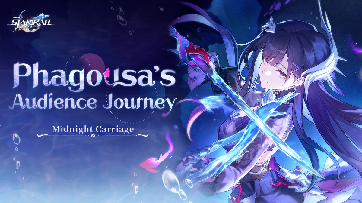 Midnight Carriage - Phagousa's Audience Journey | Honkai: Star Rail Little Gray Fry, may we both have sweet dreams tonight... #HonkaiStarRail #StarRail #Hysilens