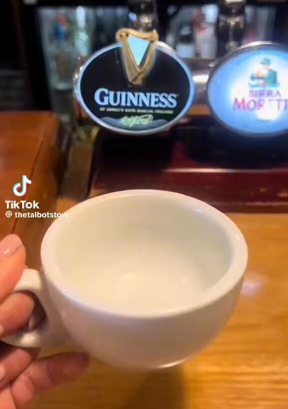 When your on shift but need a Guinness😂