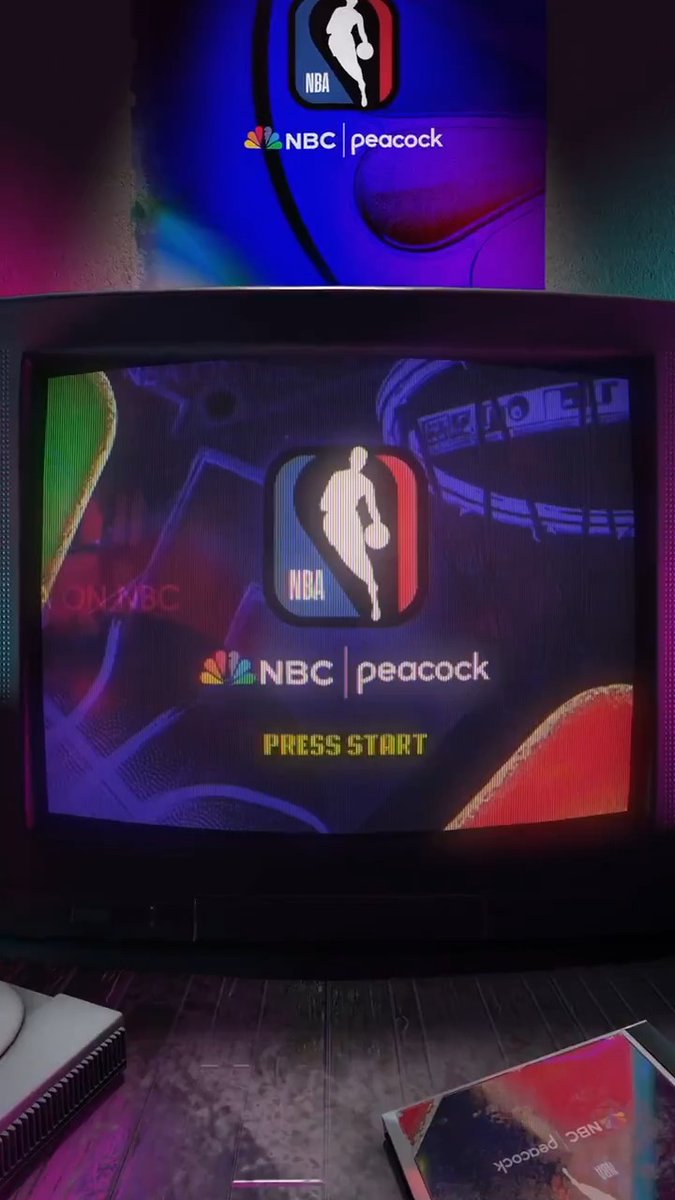 Game on. 🎮 NBA Tip-Off, October 21st on NBC and Peacock.