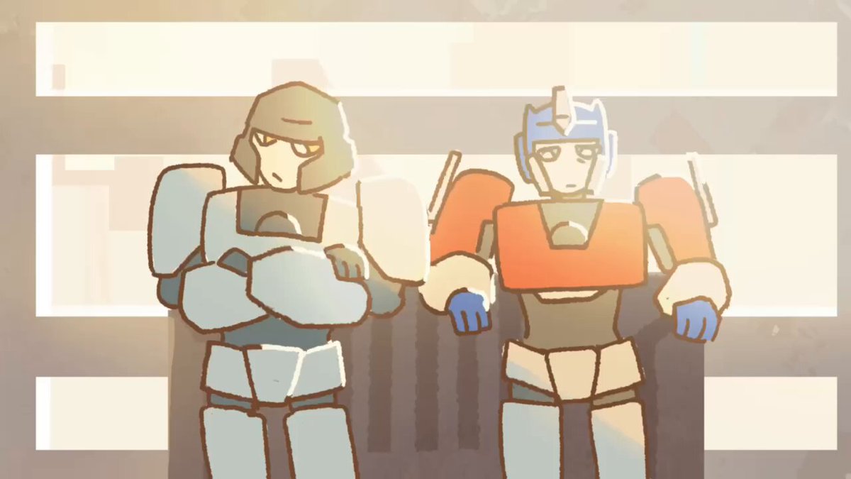 short update!! its still very rough around the edges but hey theres audio now yayayayay!! hehe i can't wait to draw the angst , i have so much planned >:)) #megop #dpax #TransformersOne #Transformers #orionpax #d16