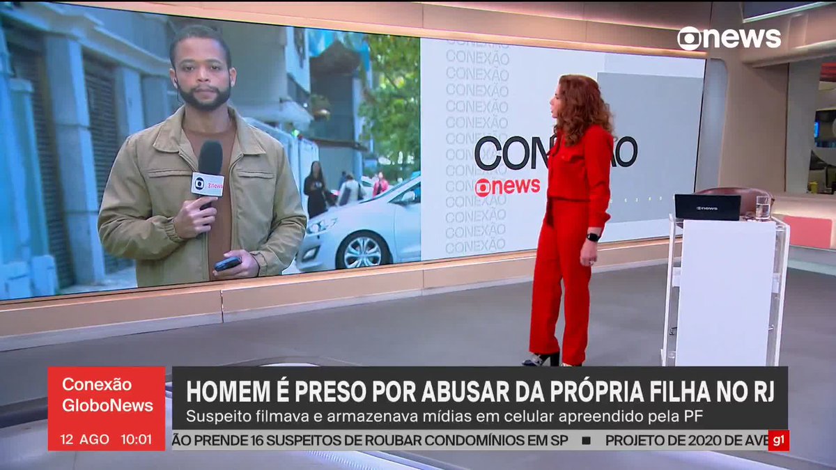 Homem é preso por abusar da própria filha no Rio de Janeiro; suspeito filmava e armazenava mídias em celular apreendido pela PF. #ConexãoGloboNews ➡ Assista à #GloboNews: