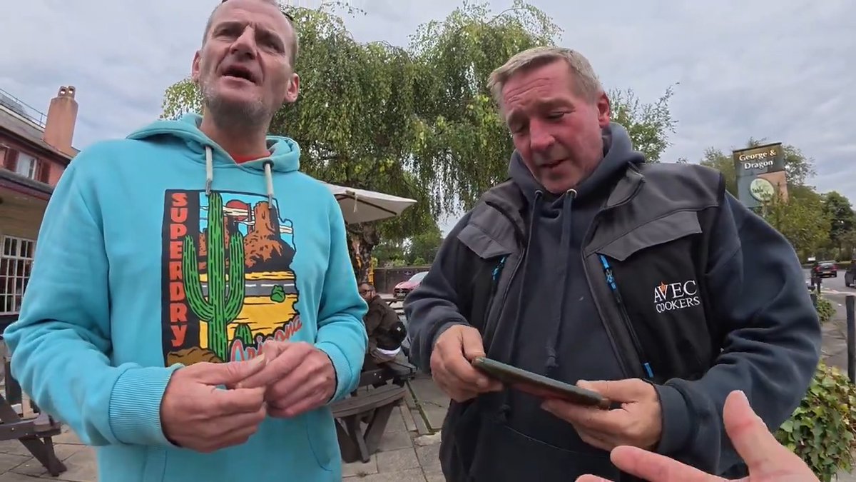 Local Men at pub speak their mind about migrant hotel....
