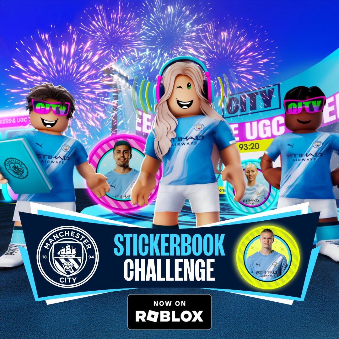 🚨 NOW LIVE 🚨 StickerBook Challenge has landed on Roblox! 🎮 PLAY your favourite games: The Floor Is Lava & Teamwork Puzzles. 🖼️ COLLECT player stickers. 🎁 WIN free wearables and MORE! To start your StickerBook Challenge jump into Blue Moon World TODAY! ⤵️