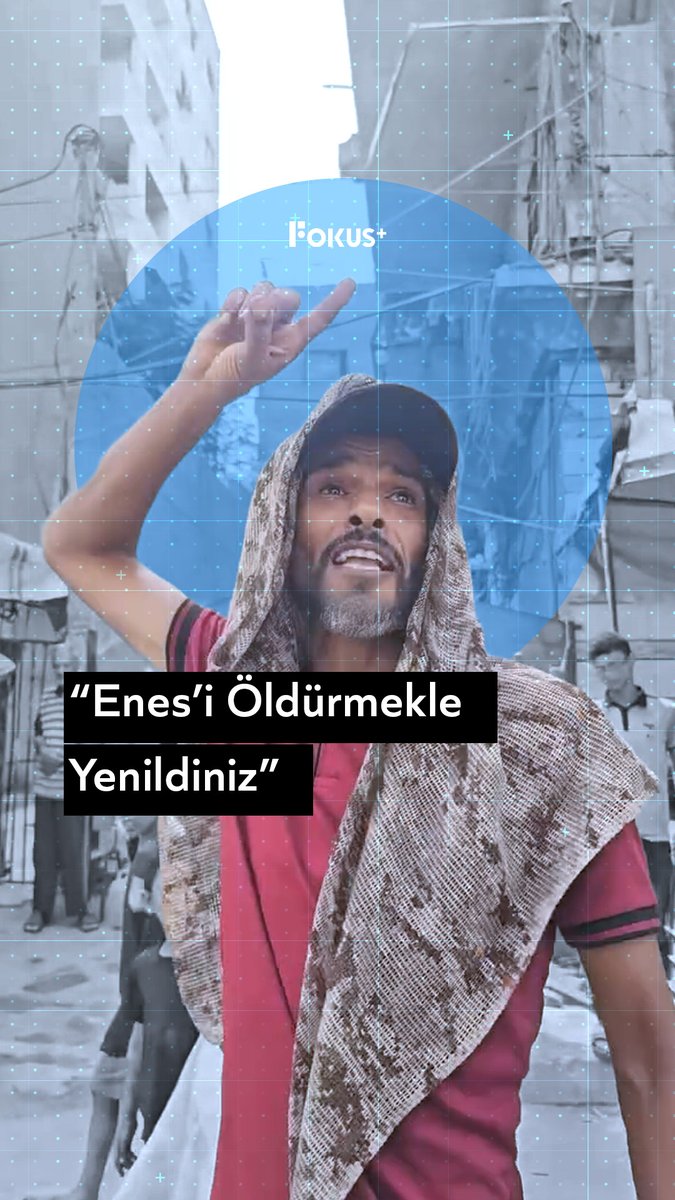 ➕ “Sen Enes’i öldürerek zannettin ki kazandın. Vallahi kazanmadın ey Avichay!” ▪️ Gazzeli bir adam, gazeteci Enes el-Şerif’i kasıtlı bir şekilde şehit eden işgal devleti İsrail’e seslendi.