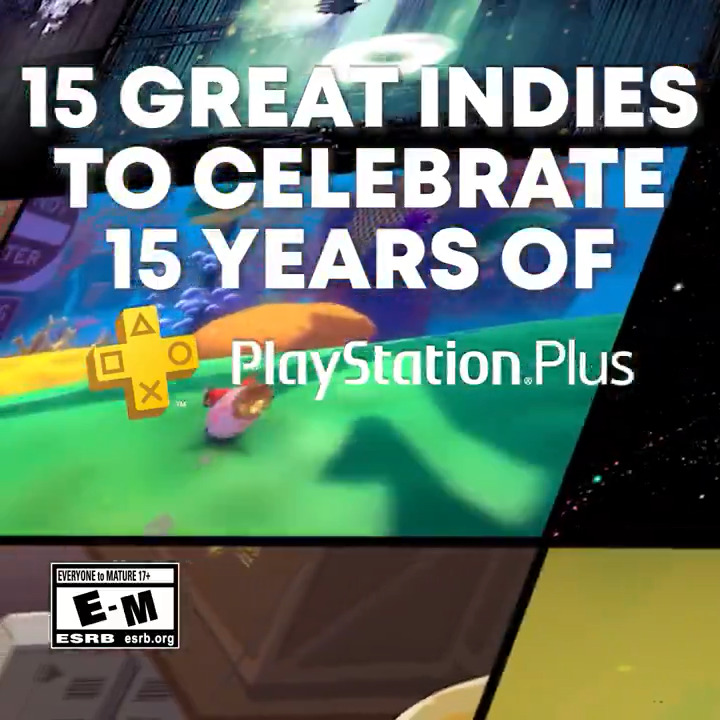 PlayStation Plus turned 15 this year. Mark the anniversary with 15 must-play indie games available in the Game Catalog: