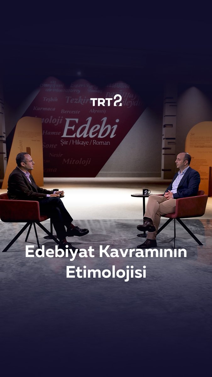 Doç. Dr. Şerif Eskin, “edebiyat” kavramının etimolojisinden söz ediyor. 🗣️ "Edebiyat Dünyası", bu akşam 20.30'da TRT 2'de!