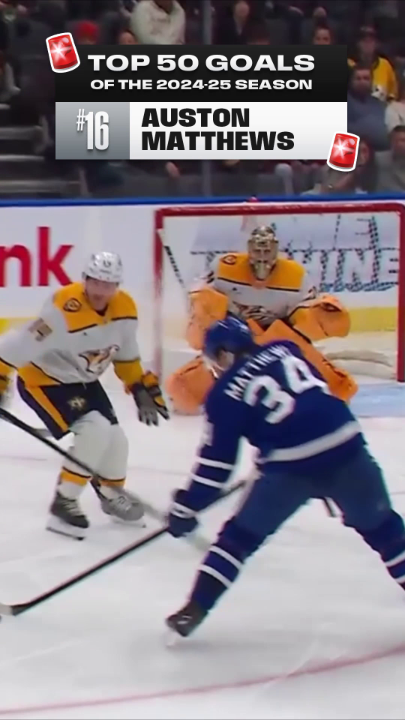A bit of Marner-Matthews magic for goal No. 16. ✨
