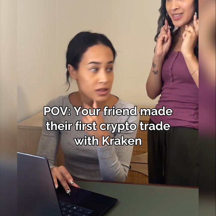 Trade at the speed of crypto on Kraken. Watch this:
