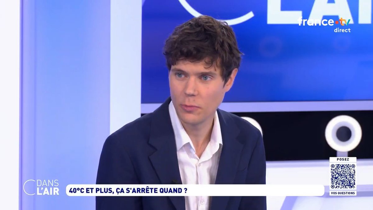 "La situation est bien plus grave qu'auparavant. Si on revivait 1976 aujourd'hui, ce serait un été dans la norme des trente dernières années." "Il y a eu des #canicules avec 40°C au siècle dernier, mais c'était très rare. Là c'est chaque année." Nicolas Berrod et Françoise Vimeux