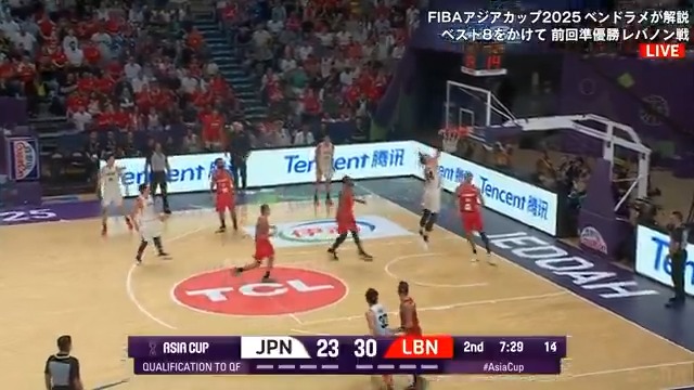 [速報] ホーキンソン ダンク FIBAアジアカップ2025🏀 🇯🇵日本代表×レバノン代表🇱🇧 ／ キャプテン ホーキンソンが ダンクシュートを決める!! ＼ 📺ABEMA ・テレビ朝日系列地上波で無料生中継 🎙️ベンドラメ礼生が解説中!! サンロッカーズ渋谷