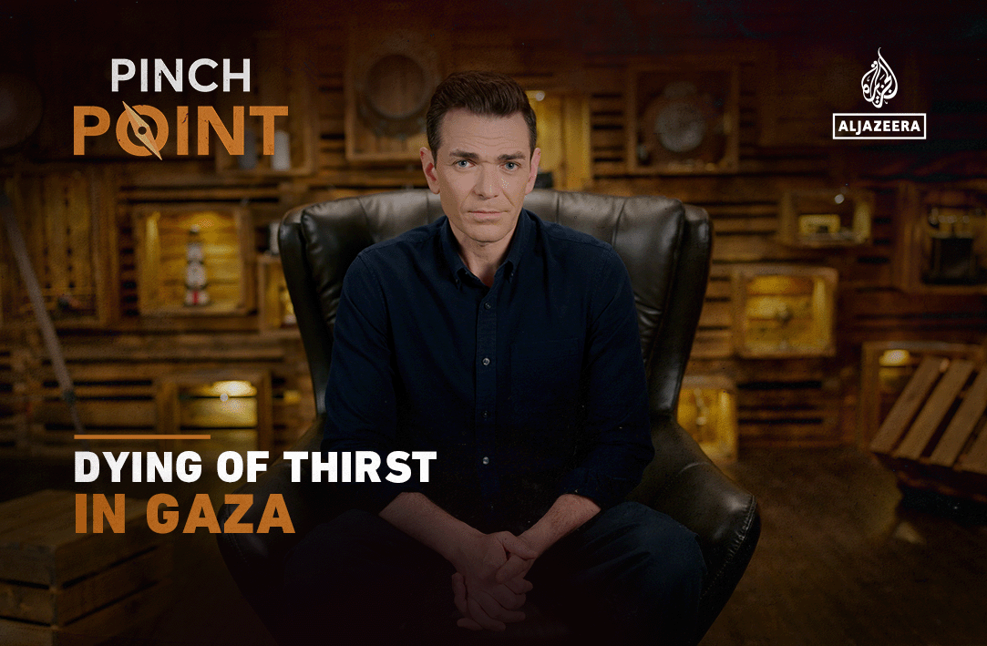 Access to clean drinking water should be a right. Yet, for Gaza's Palestinians, it’s anything but. Israel has bombed water infrastructure, and people, including children, are being killed at collection points. For Pinch Point, Al Jazeera's Cyril Vanier looks at the crisis ⤵️