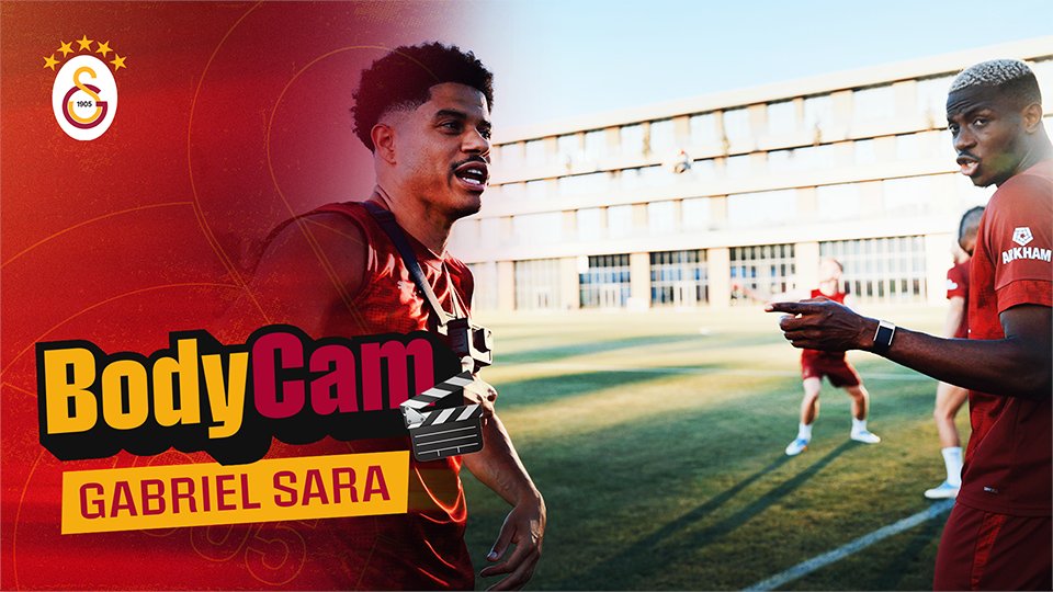 🎥 #BODYCAM | Gabriel Sara YAYINDA! 👀 🦁 Gabi’nin gözünden antrenmandaki özel anları izlemek için sen de hemen GSPlus Premium ve YouTube Katıl Sarı-Kırmızı Paket’te yerini al! ▶️ Tamamını izlemek için 👇