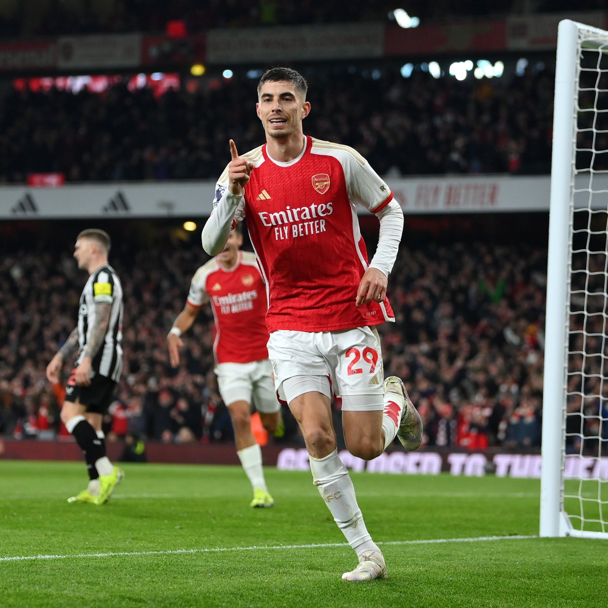 MW34: Newcastle United (H) Kai Havertz swept home on our way to a 4-1 victory at Emirates Stadium in 2024 🙌