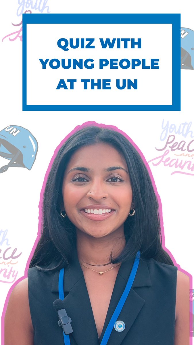 Since 2015, the #YouthPeaceSecurity agenda has recognized the vital role of young people in building and sustaining peace. On this #YouthDay, we invite you to join the conversation and share the ways #YouthLeadPeace.