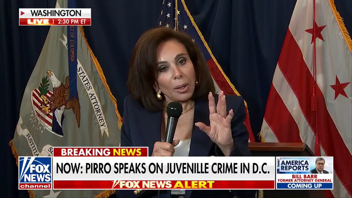 Judge Jeanine Pirro: “My job is to try to heal the victims and prosecute the criminal.”