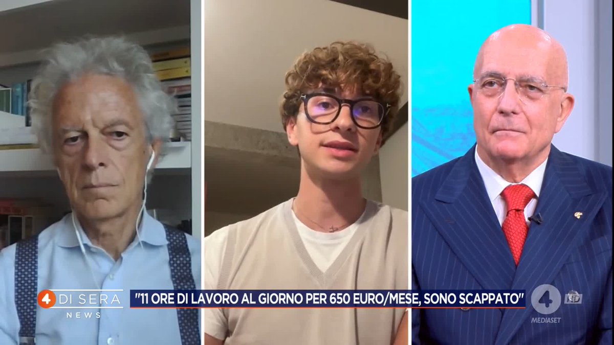"11 ore di lavoro al giorno per 650 euro al mese, sono scappato" Gilberto Contadin a #4disera News