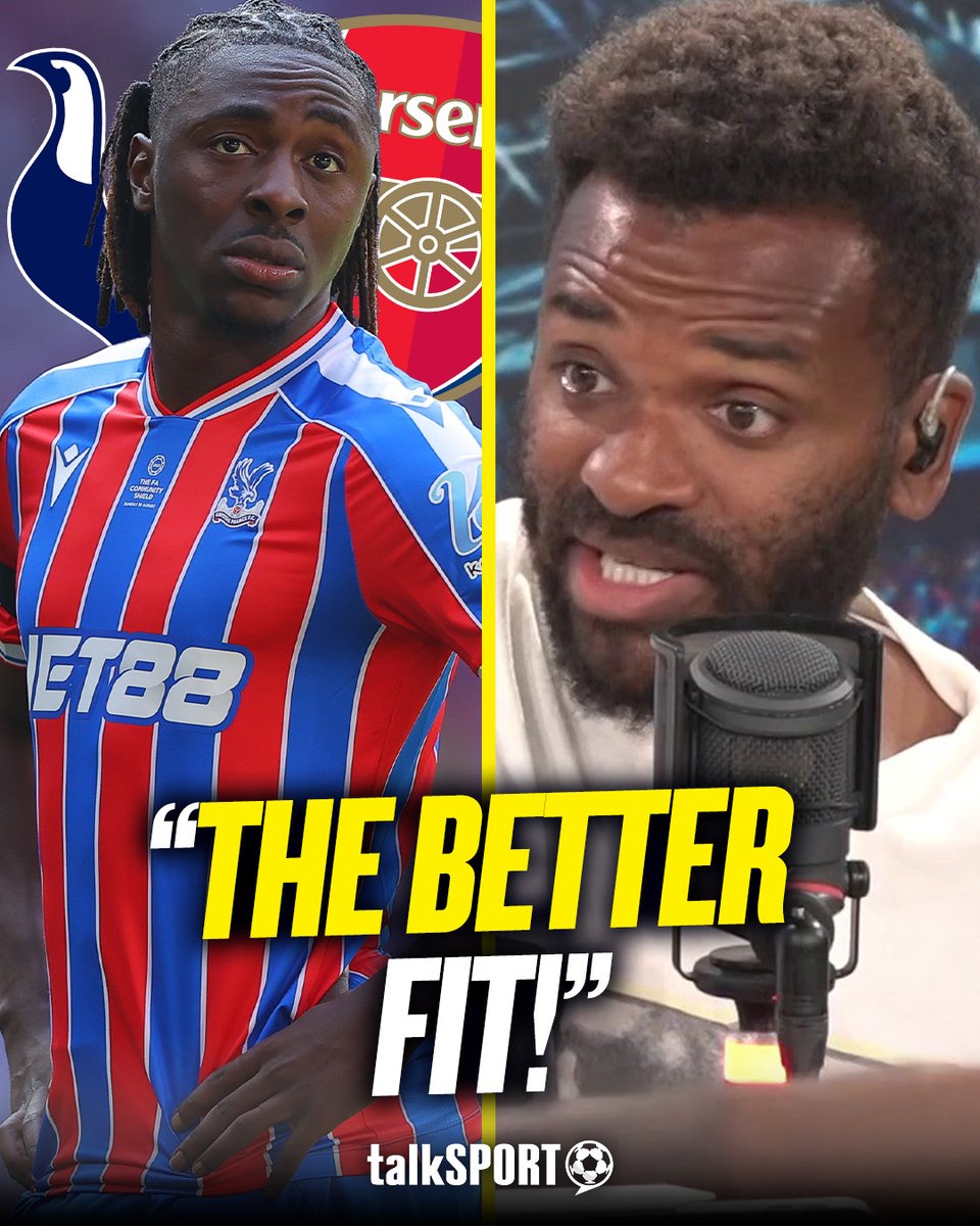 🔴 "I'm hoping this gives Arsenal the kick to go & get him." 👏 "Arsenal are in a better place. They're the better fit." Darren Bent urges Eberechi Eze to reject Spurs & join Arsenal