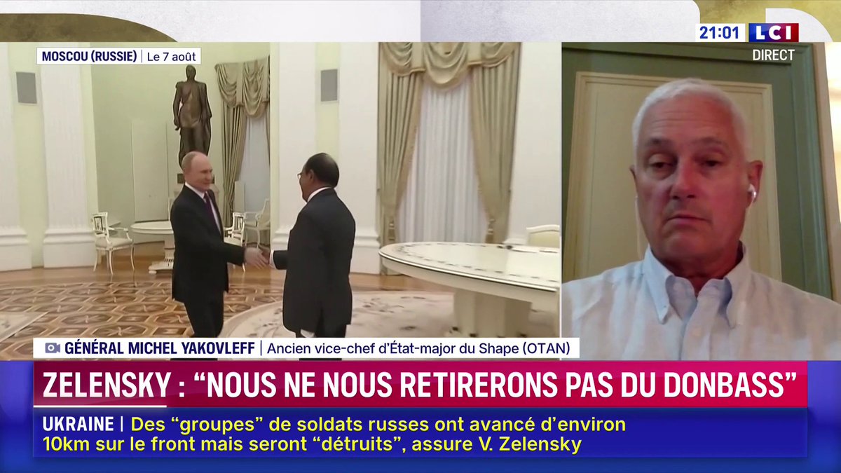 🗣️ "L'Ukraine a gagné la guerre navale en mer Noire" selon le général Michel Yakovleff ▶️ Darius Rochebin